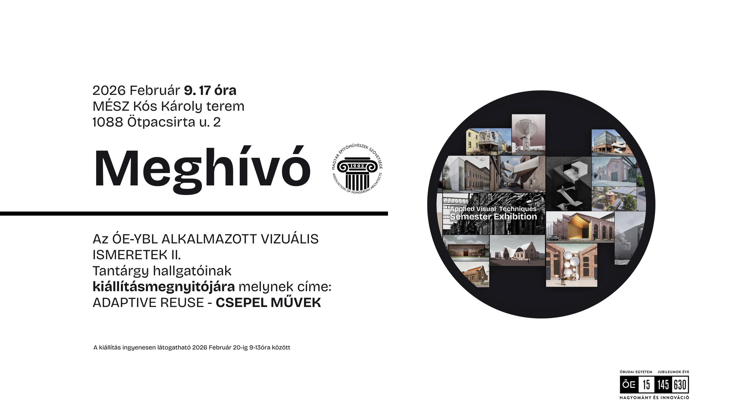 © Ybl Miklós Építéstudományi Kar